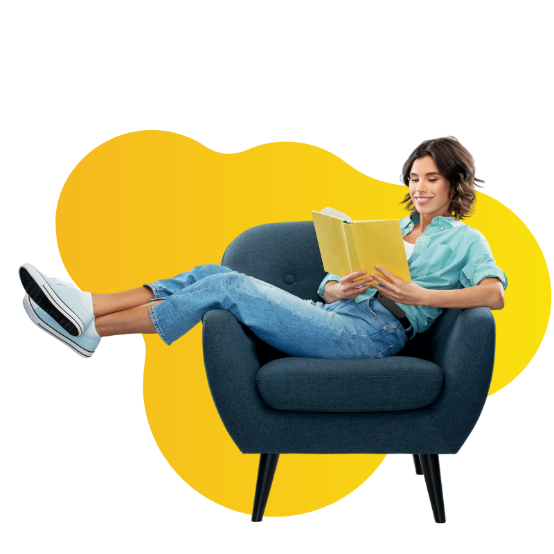 Woman reading CPD accredit Edutorial publication