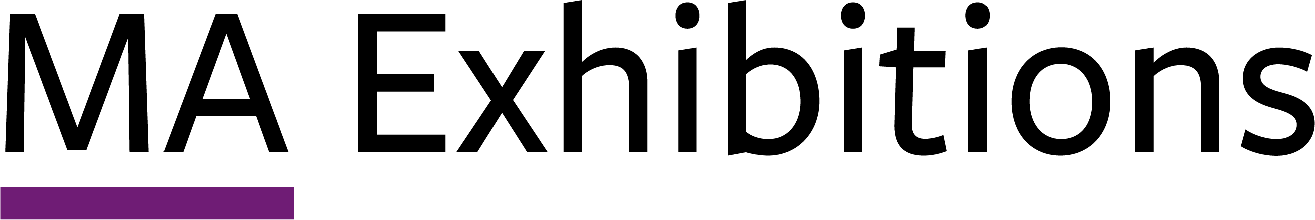 MA Exhibitions Official Logo