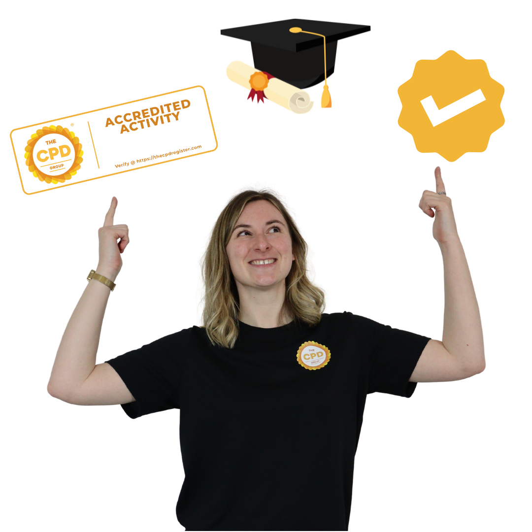 The CPD Group accredited activities, verified training provider, continuing professional progress